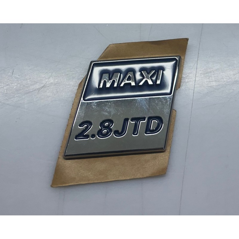 Emblema Sigla blu per Fiat Ducato Maxi 2.8 JTD
